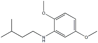 2,5-dimethoxy-N-(3-methylbutyl)aniline