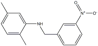 2,5-dimethyl-N-[(3-nitrophenyl)methyl]aniline