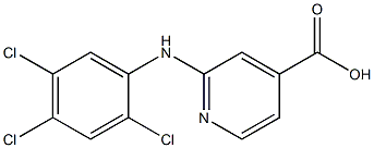2-[(2,4,5-trichlorophenyl)amino]pyridine-4-carboxylic acid