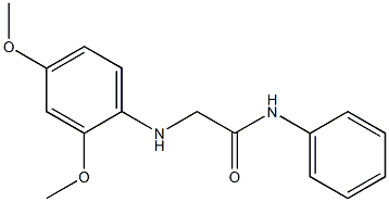 2-[(2,4-dimethoxyphenyl)amino]-N-phenylacetamide