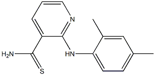 2-[(2,4-dimethylphenyl)amino]pyridine-3-carbothioamide