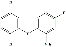 2-[(2,5-dichlorophenyl)sulfanyl]-5-fluoroaniline