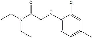 2-[(2-chloro-4-methylphenyl)amino]-N,N-diethylacetamide