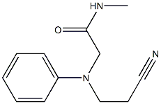 2-[(2-cyanoethyl)(phenyl)amino]-N-methylacetamide