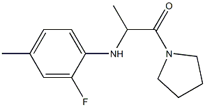 2-[(2-fluoro-4-methylphenyl)amino]-1-(pyrrolidin-1-yl)propan-1-one