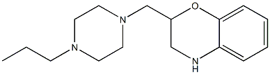 2-[(4-propylpiperazin-1-yl)methyl]-3,4-dihydro-2H-1,4-benzoxazine
