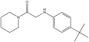 2-[(4-tert-butylphenyl)amino]-1-(piperidin-1-yl)ethan-1-one