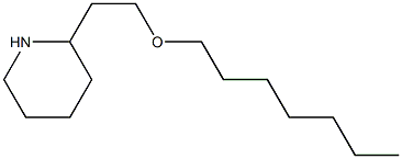 2-[2-(heptyloxy)ethyl]piperidine