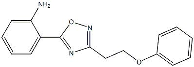 2-[3-(2-phenoxyethyl)-1,2,4-oxadiazol-5-yl]aniline