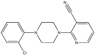 2-[4-(2-chlorophenyl)piperazin-1-yl]pyridine-3-carbonitrile