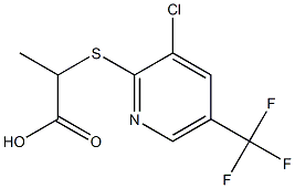 2-{[3-chloro-5-(trifluoromethyl)pyridin-2-yl]thio}propanoic acid
