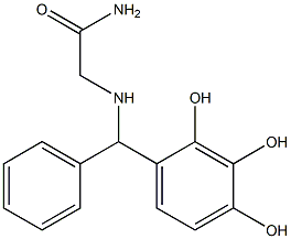 2-{[phenyl(2,3,4-trihydroxyphenyl)methyl]amino}acetamide