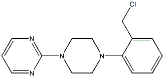 2-{4-[2-(chloromethyl)phenyl]piperazin-1-yl}pyrimidine