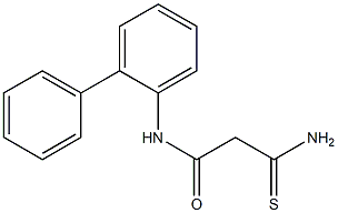 2-carbamothioyl-N-(2-phenylphenyl)acetamide