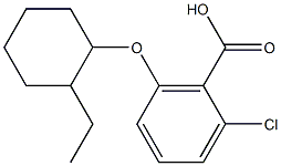2-chloro-6-[(2-ethylcyclohexyl)oxy]benzoic acid