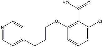 2-chloro-6-[3-(pyridin-4-yl)propoxy]benzoic acid