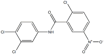 2-chloro-N-(3,4-dichlorophenyl)-5-nitrobenzamide