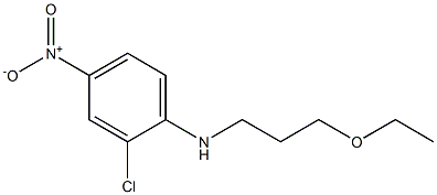 2-chloro-N-(3-ethoxypropyl)-4-nitroaniline