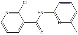 2-chloro-N-(6-methylpyridin-2-yl)pyridine-3-carboxamide