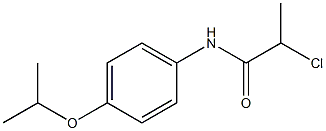 2-chloro-N-[4-(propan-2-yloxy)phenyl]propanamide