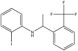 2-iodo-N-{1-[2-(trifluoromethyl)phenyl]ethyl}aniline