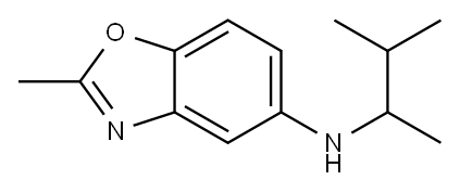 2-methyl-N-(3-methylbutan-2-yl)-1,3-benzoxazol-5-amine