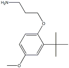 3-(2-tert-butyl-4-methoxyphenoxy)propan-1-amine
