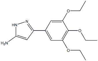3-(3,4,5-triethoxyphenyl)-1H-pyrazol-5-amine