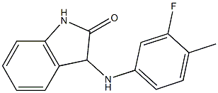 3-[(3-fluoro-4-methylphenyl)amino]-2,3-dihydro-1H-indol-2-one
