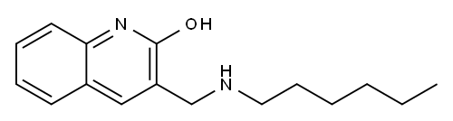 3-[(hexylamino)methyl]quinolin-2-ol