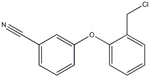3-[2-(chloromethyl)phenoxy]benzonitrile