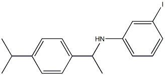 3-iodo-N-{1-[4-(propan-2-yl)phenyl]ethyl}aniline