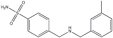 4-({[(3-methylphenyl)methyl]amino}methyl)benzene-1-sulfonamide