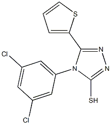4-(3,5-dichlorophenyl)-5-(thiophen-2-yl)-4H-1,2,4-triazole-3-thiol