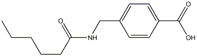 4-(hexanamidomethyl)benzoic acid