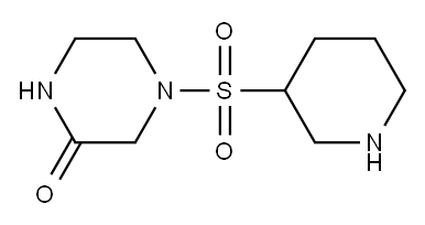 4-(piperidin-3-ylsulfonyl)piperazin-2-one