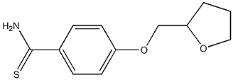 4-(tetrahydrofuran-2-ylmethoxy)benzenecarbothioamide|