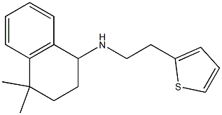 4,4-dimethyl-N-[2-(thiophen-2-yl)ethyl]-1,2,3,4-tetrahydronaphthalen-1-amine