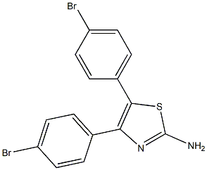 4,5-bis(4-bromophenyl)-1,3-thiazol-2-amine