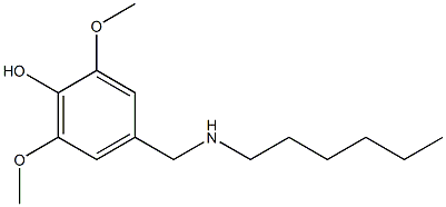 4-[(hexylamino)methyl]-2,6-dimethoxyphenol