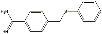 4-[(phenylsulfanyl)methyl]benzene-1-carboximidamide