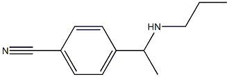4-[1-(propylamino)ethyl]benzonitrile