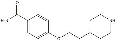 4-[2-(piperidin-4-yl)ethoxy]benzamide