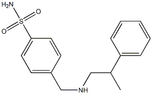 4-{[(2-phenylpropyl)amino]methyl}benzene-1-sulfonamide