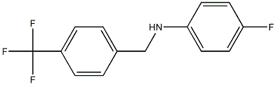 4-fluoro-N-{[4-(trifluoromethyl)phenyl]methyl}aniline