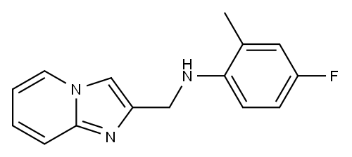 4-fluoro-N-{imidazo[1,2-a]pyridin-2-ylmethyl}-2-methylaniline