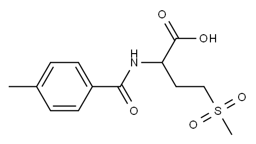 4-methanesulfonyl-2-[(4-methylphenyl)formamido]butanoic acid