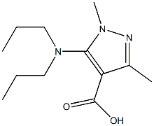 5-(dipropylamino)-1,3-dimethyl-1H-pyrazole-4-carboxylic acid