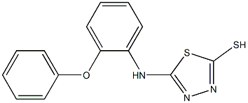 5-[(2-phenoxyphenyl)amino]-1,3,4-thiadiazole-2-thiol