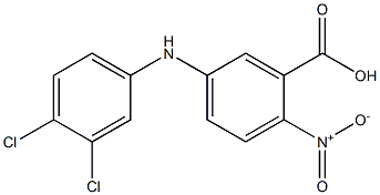 5-[(3,4-dichlorophenyl)amino]-2-nitrobenzoic acid